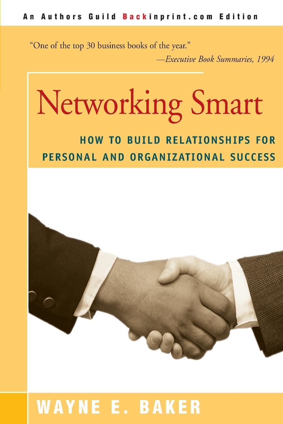 Cover: 9780595007868 | Networking Smart | Wayne E. Baker | Taschenbuch | Paperback | Englisch
