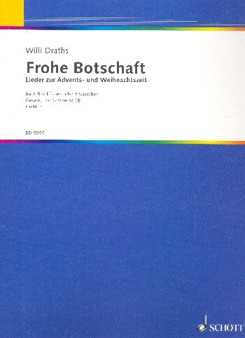 Cover: 9790001063654 | Frohe Botschaft | Buch | 36 S. | Deutsch | 1985 | Schott Music