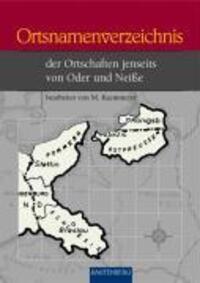 Cover: 9783800330867 | Ortsnamenverzeichnis der Ortschaften jenseits von Oder und Neisse