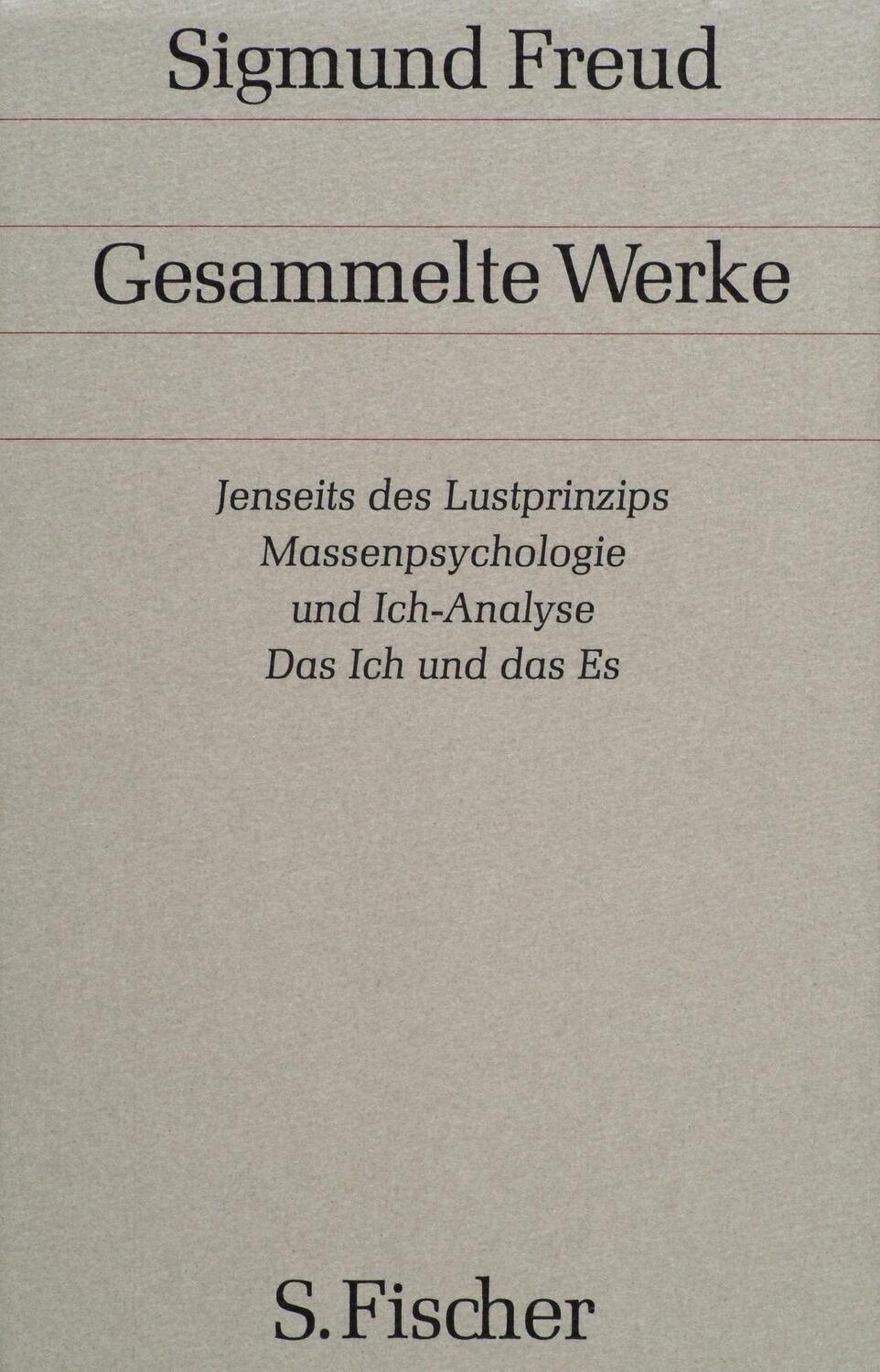 Cover: 9783100227140 | Jenseits des Lustprinzips / Massenpsychologie und Ich-Analyse / Das...
