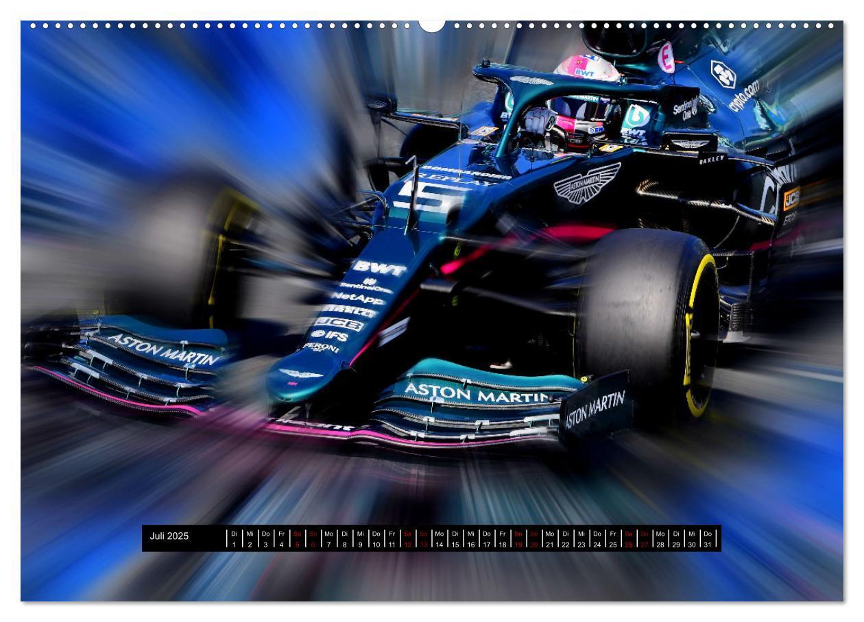 Bild: 9783383990847 | Vollgas in der Formel 1 (hochwertiger Premium Wandkalender 2025 DIN...