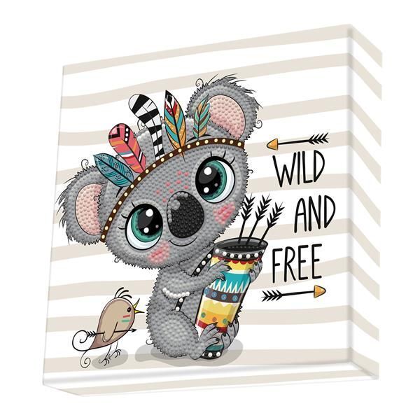 Bild: 4895225918829 | Diamond Dotz Koala "Wild &amp; Free" | Stück | Deutsch | Diamond Dotz