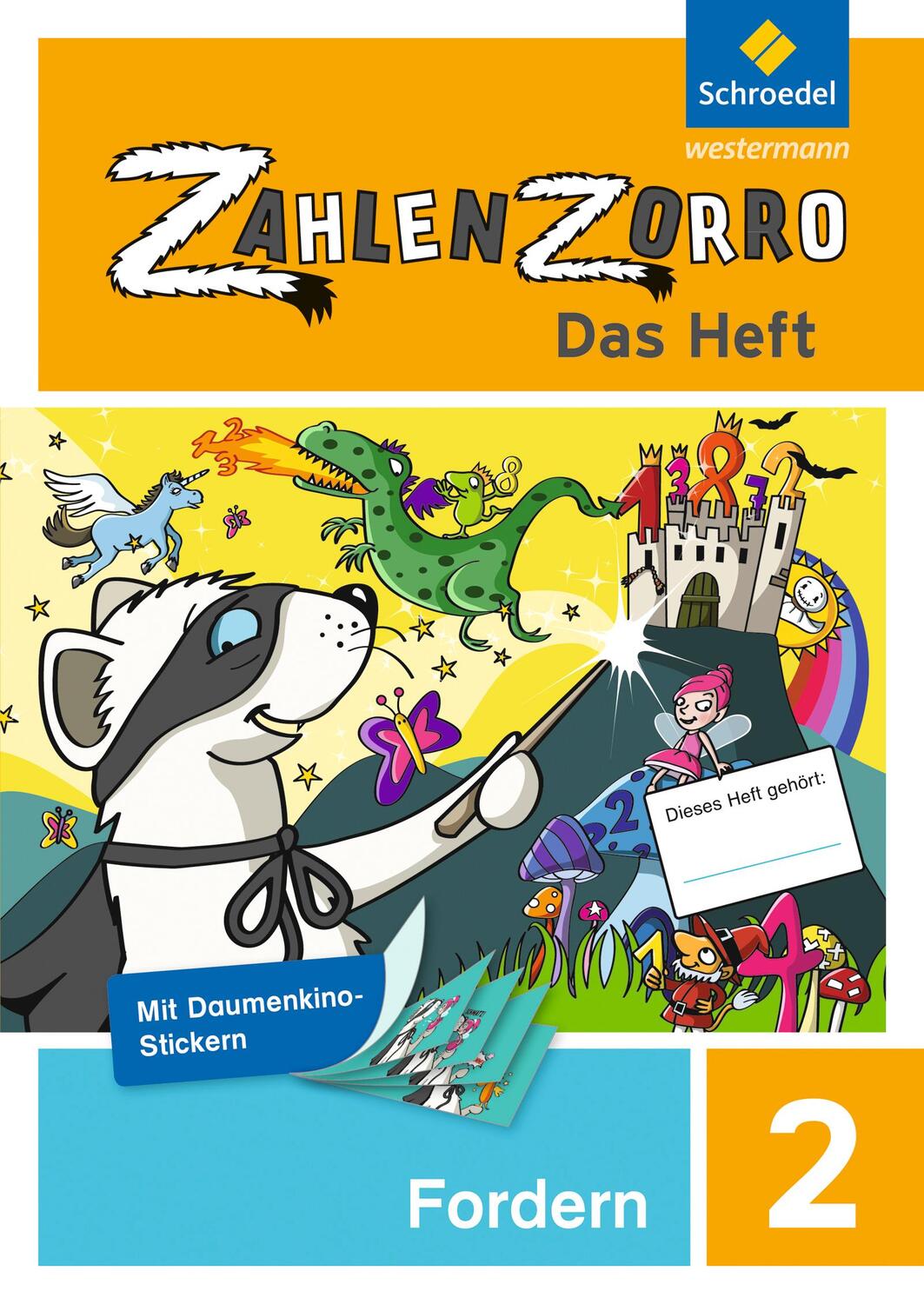 Cover: 9783507140257 | Zahlenzorro - Das Heft. Forderheft 2 | Broschüre | 64 S. | Deutsch