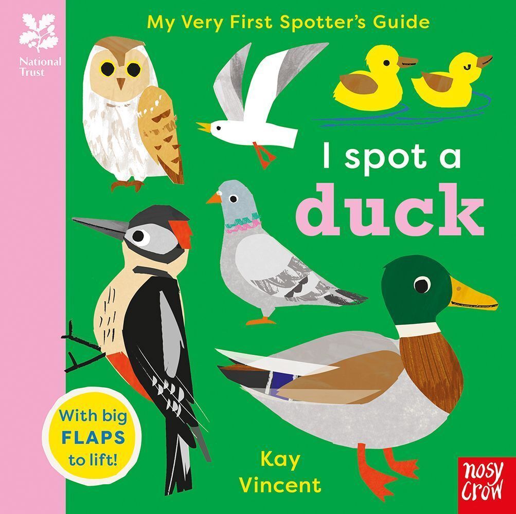 Cover: 9781839949500 | National Trust: My Very First Spotter's Guide: I Spot a Duck | Vincent