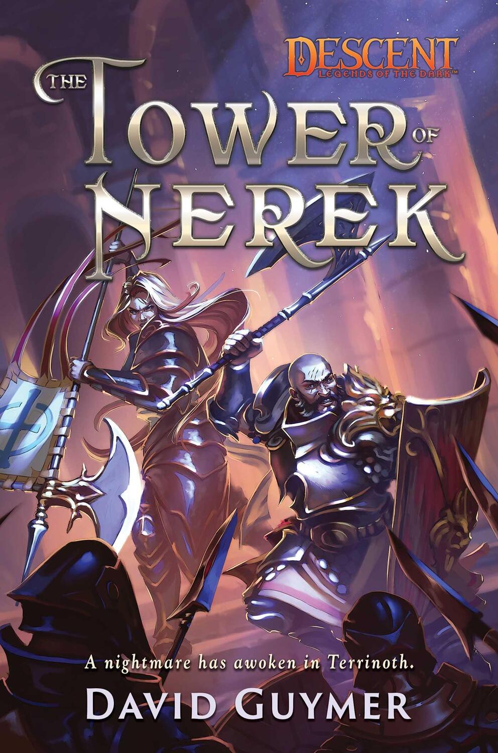 Cover: 9781839081743 | The Tower of Nerek | A Descent: Legends of the Dark Novel | Guymer