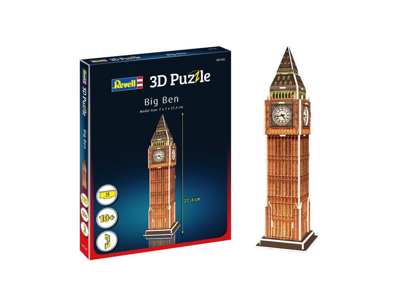 Cover: 4009803001203 | Big Ben 3D (Puzzle) | Spiel | In Karton | Unbestimmt | 2021 | Revell