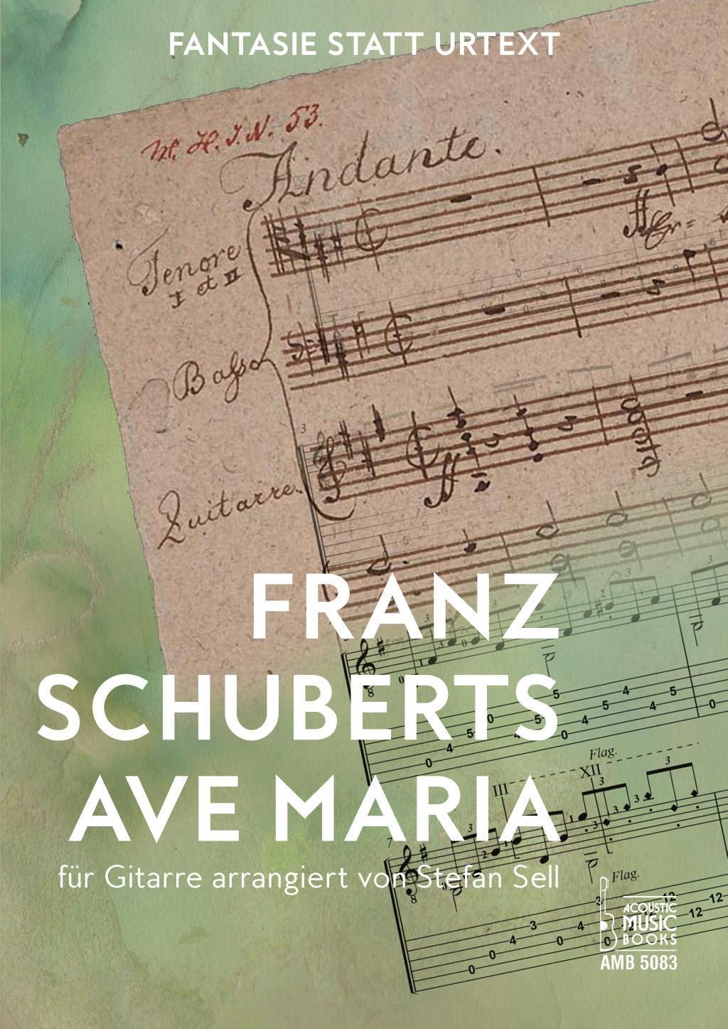 Cover: 9783869475837 | Franz Schuberts Ave Maria für Gitarre arrangiert | Sell | Broschüre