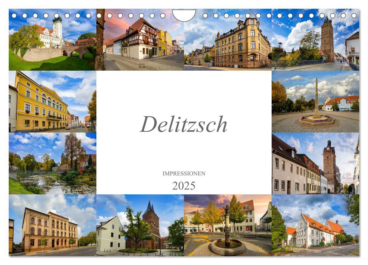 Cover: 9783383991967 | Delitzsch Impressionen (Wandkalender 2025 DIN A4 quer), CALVENDO...