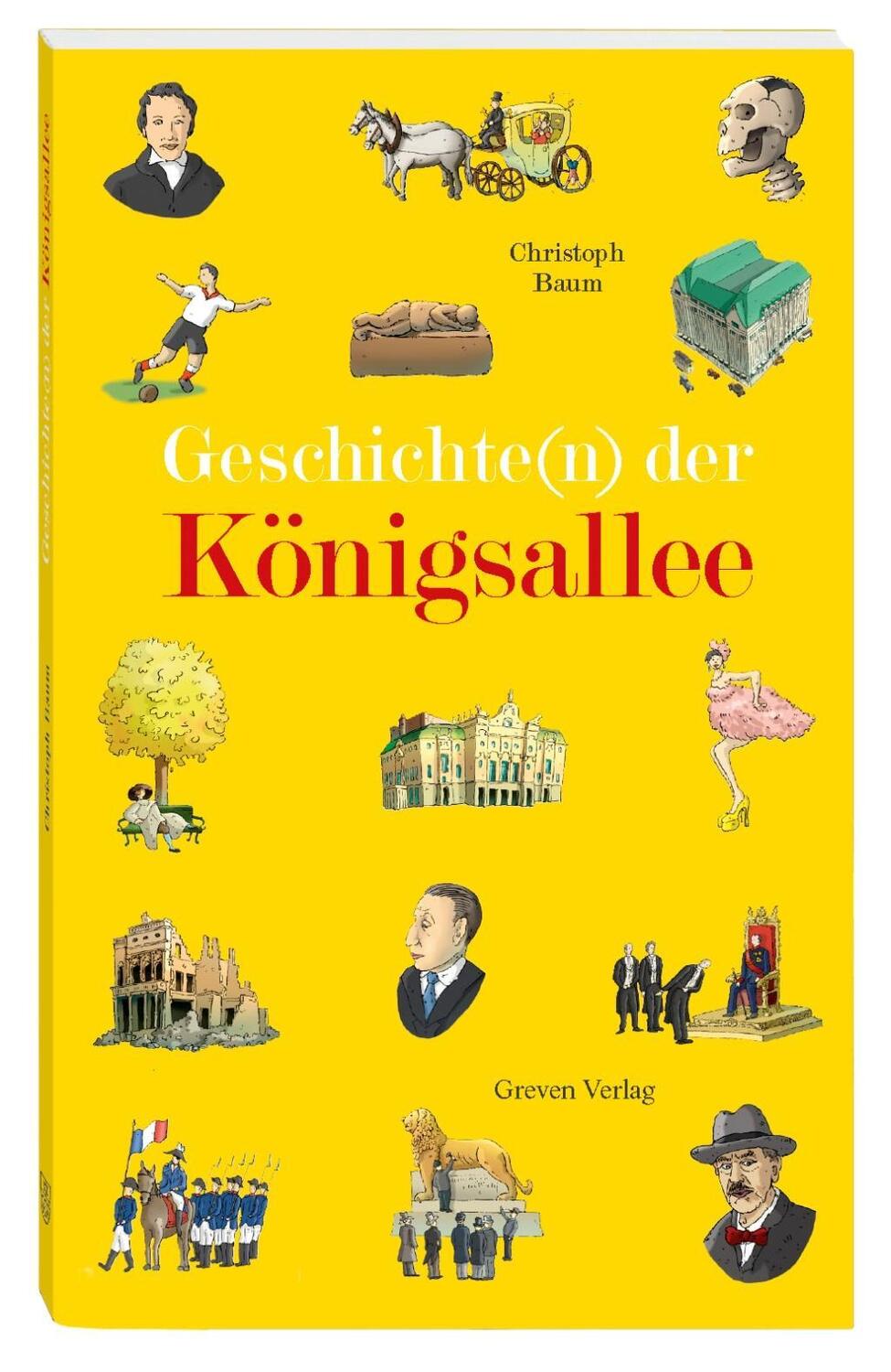 Cover: 9783774306721 | Geschichte(n) der Königsallee | Christoph Baum | Taschenbuch | 80 S.