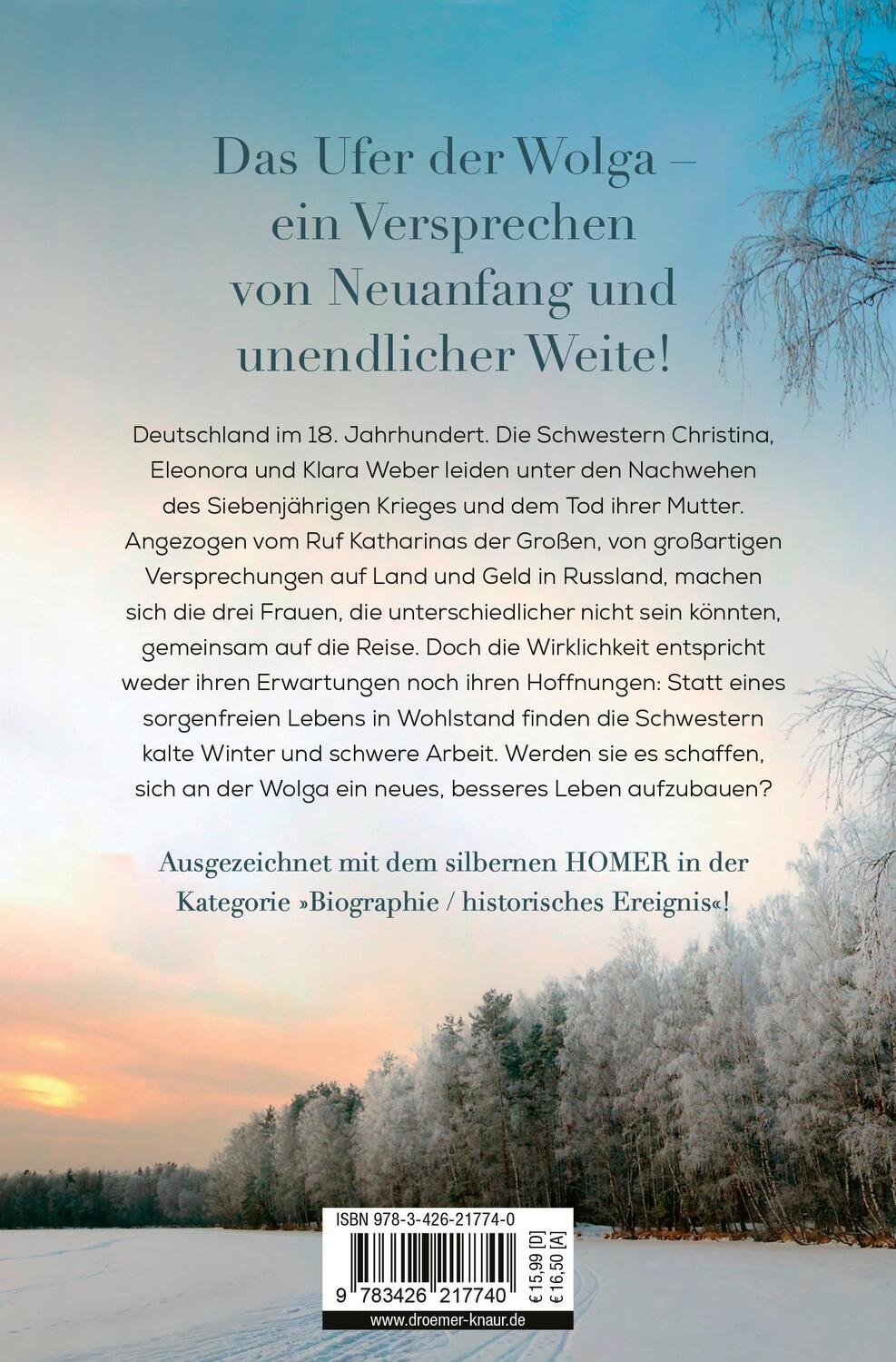 Rückseite: 9783426217740 | Weiße Nächte, weites Land | Roman in überarbeiteter Neuauflage | Buch