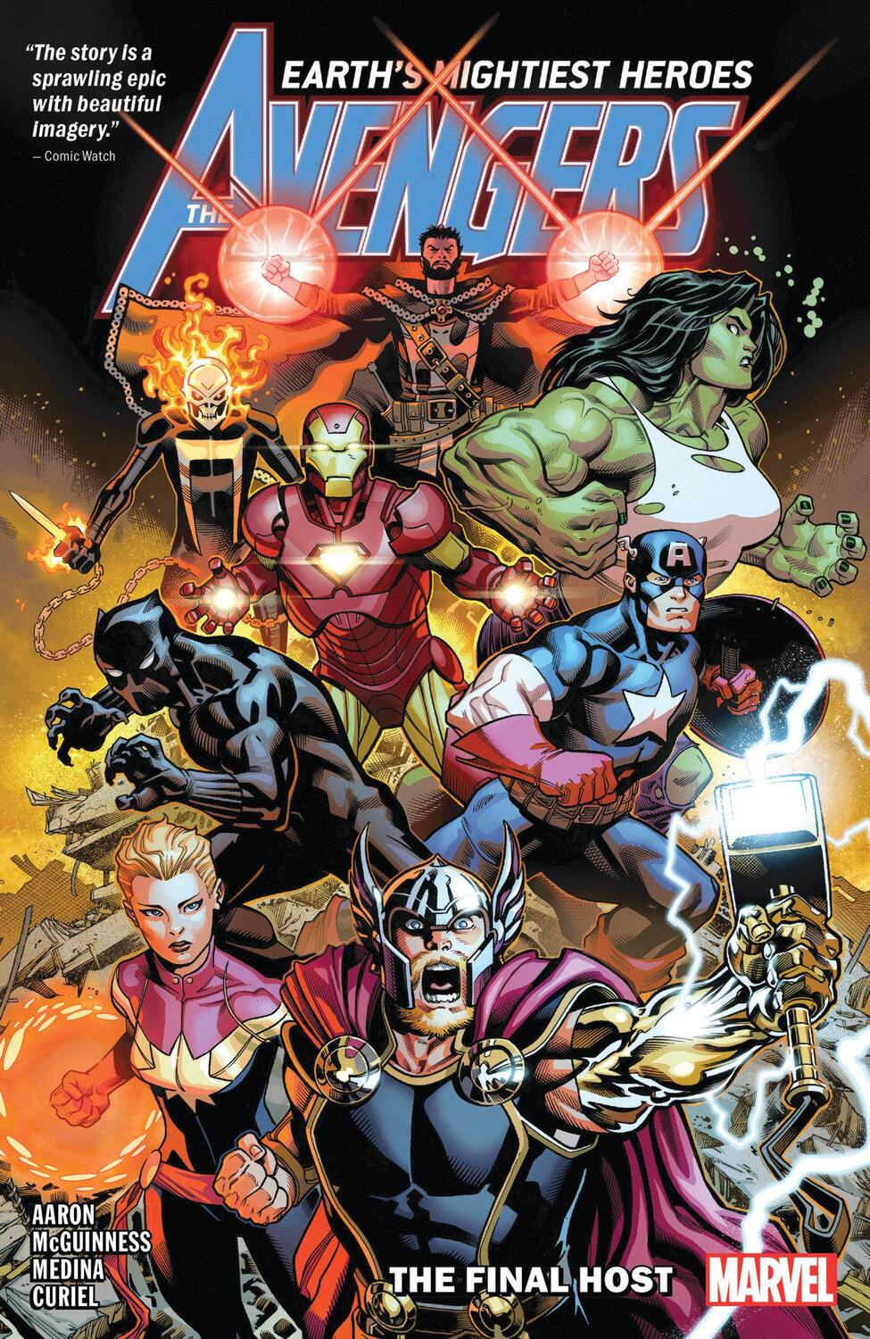 Cover: 9781302911874 | Avengers By Jason Aaron Vol. 1: The Final Host | Jason Aaron | Buch