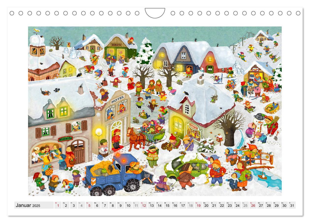 Bild: 9783435416417 | Meine kleine Wimmelwelt (Wandkalender 2025 DIN A4 quer), CALVENDO...