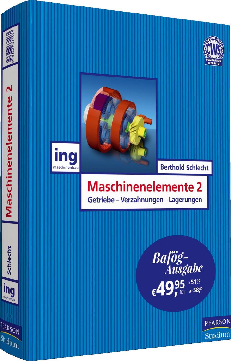 Cover: 9783868943368 | Maschinenelemente 2 - Bafög-Ausgabe | Berthold Schlecht | Taschenbuch