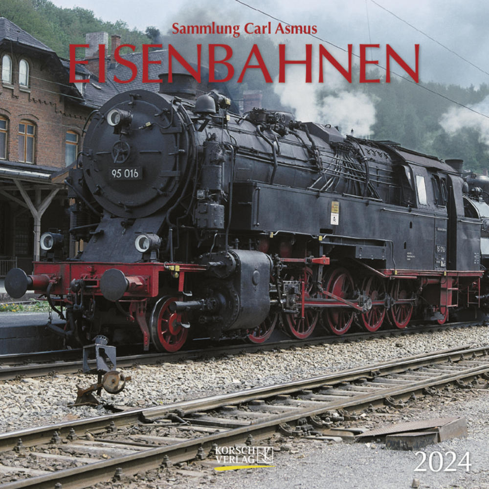 Cover: 9783731869283 | Eisenbahnen 2024 | Korsch Verlag | Kalender | Englisch Broschur | 2024
