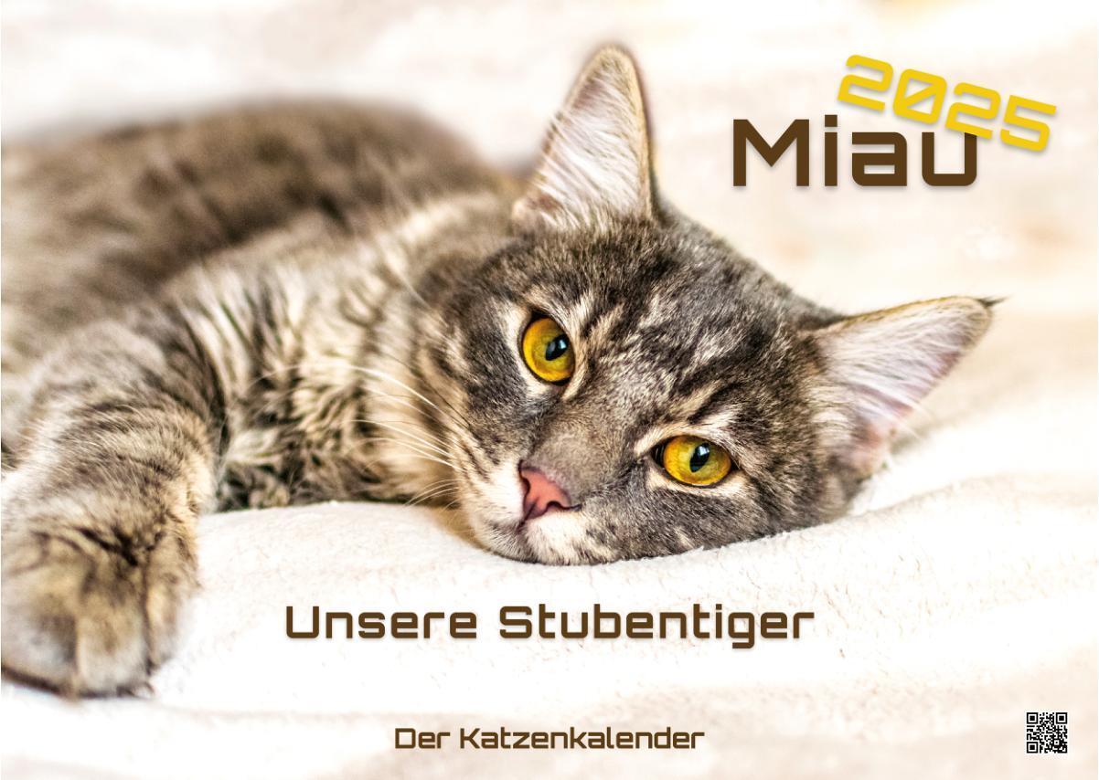 Cover: 9783986733865 | Miau - Unsere Stubentiger - Der Katzenkalender - 2025 - Kalender...