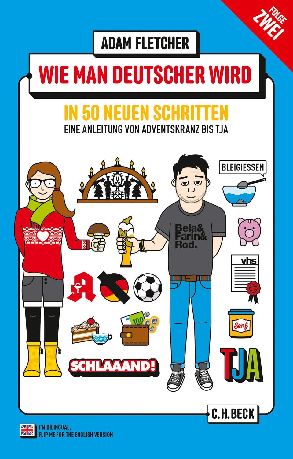 Cover: 9783406698699 | Wie man Deutscher wird - Folge 2: in 50 neuen Schritten / How to be...