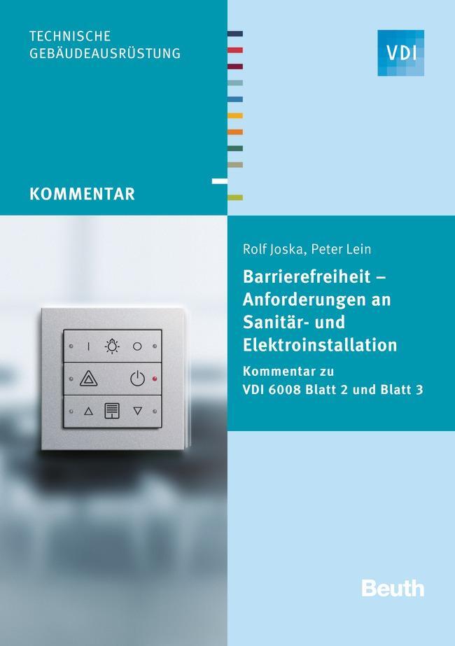 Cover: 9783410247272 | Barrierefreiheit - Anforderungen an Sanitär- und Elektroinstallation