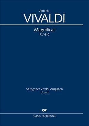 Cover: 9790007057206 | Magnificat (Klavierauszug) | RV 610 | Antonio Vivaldi | Buch | Latein