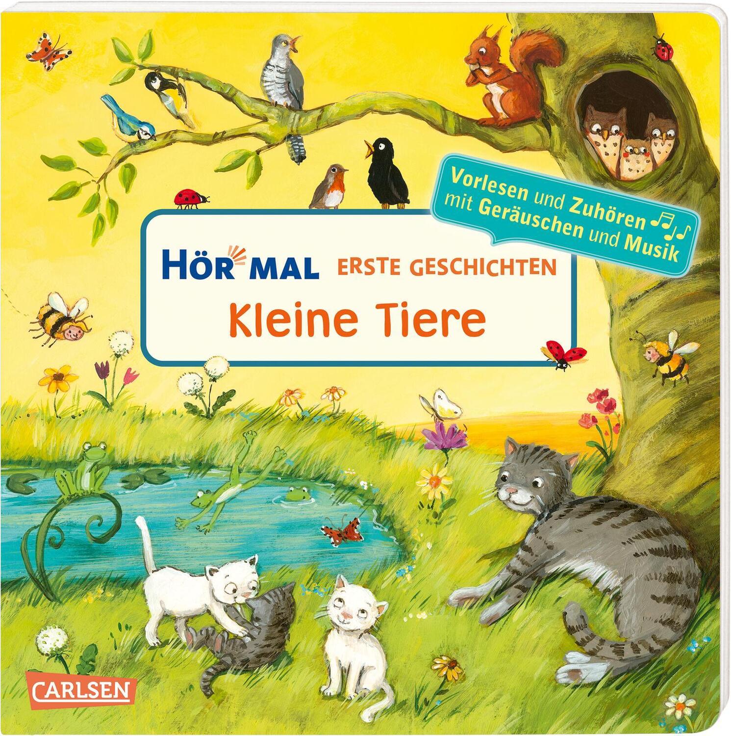 Cover: 9783551253958 | Hör mal (Soundbuch): Erste Geschichten: Kleine Tiere | Maria Höck