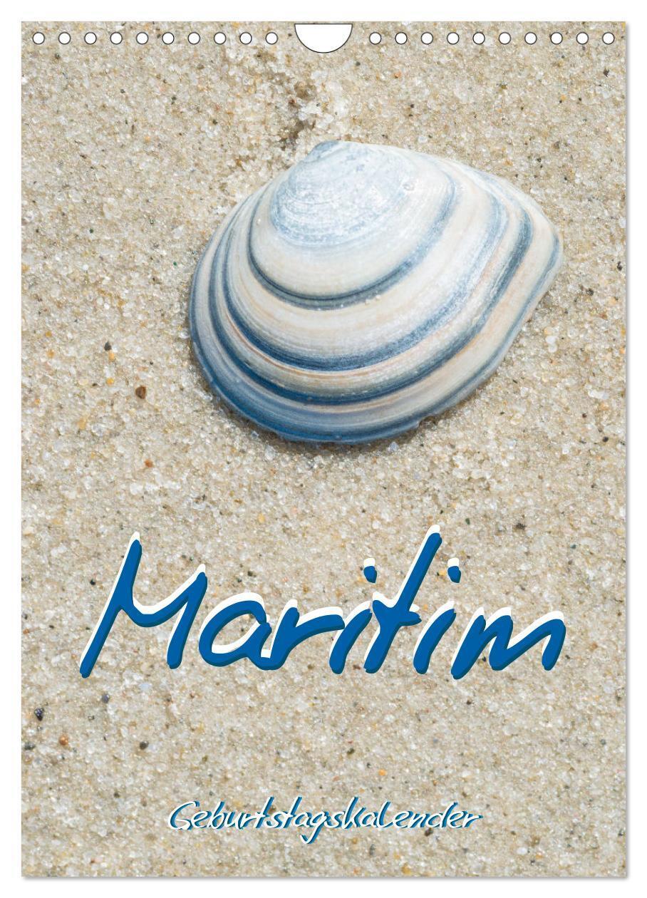Cover: 9783675667358 | Maritim - Geburtstagskalender (Wandkalender 2024 DIN A4 hoch),...