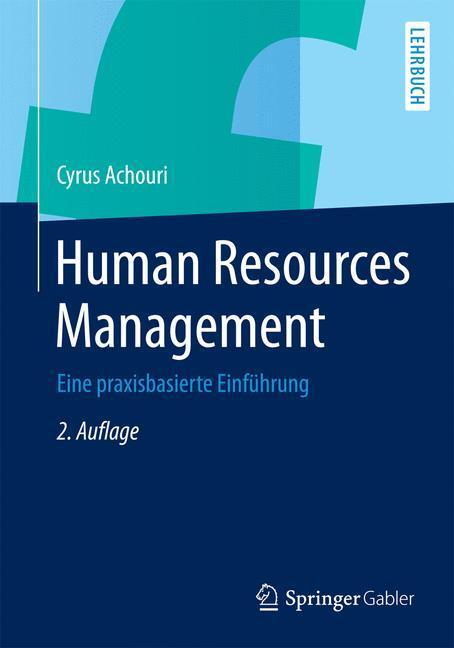Cover: 9783834947390 | Human Resources Management | Eine praxisbasierte Einführung | Achouri