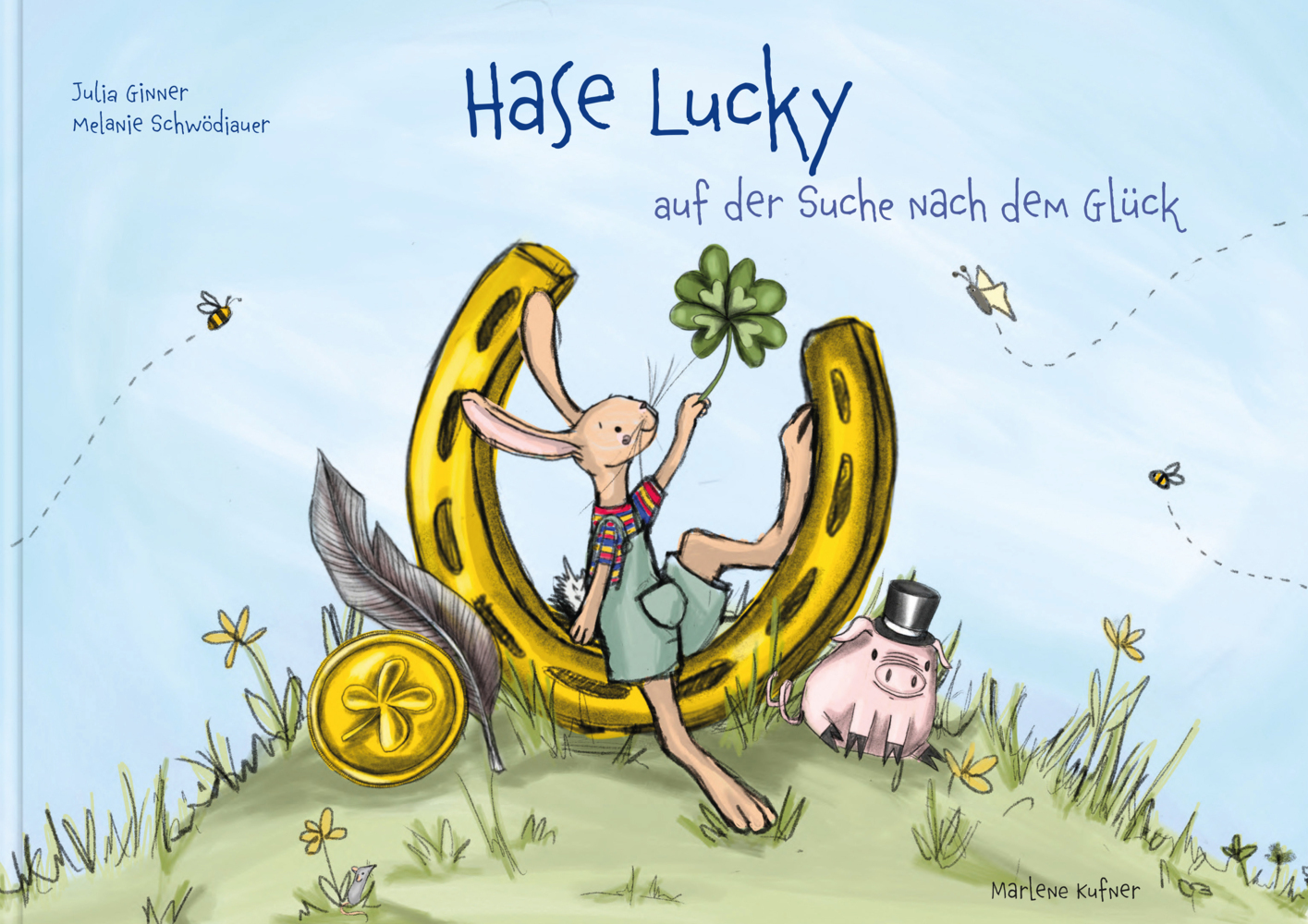 Cover: 9783903147362 | Hase Lucky auf der Suche nach dem Glück, m. 1 Audio, m. 1 Video | Buch