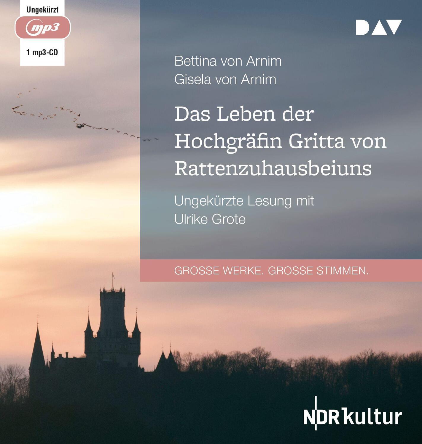 Cover: 9783742423320 | Das Leben der Hochgräfin Gritta von Rattenzuhausbeiuns | Arnim (u. a.)