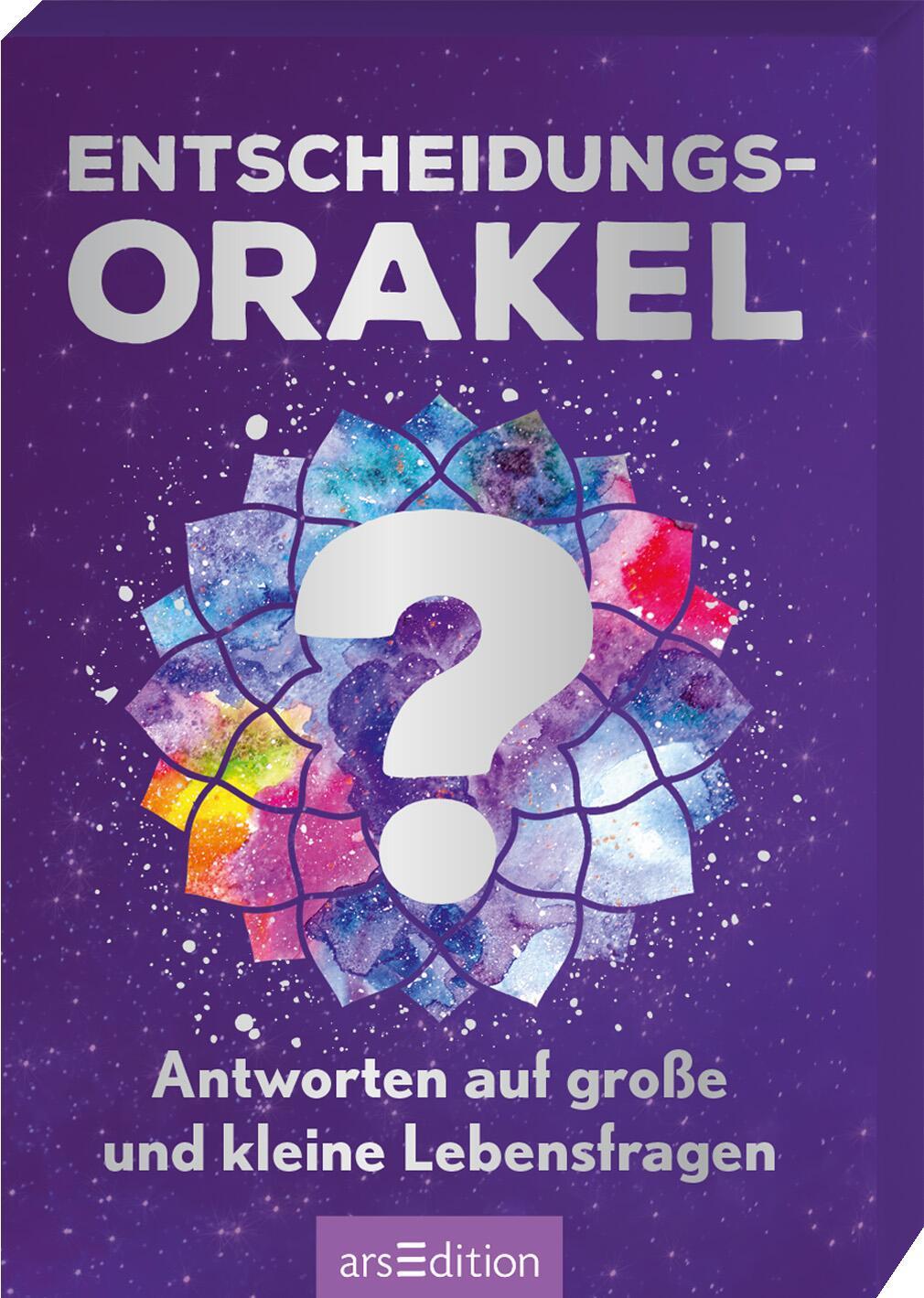 Cover: 9783845832395 | Entscheidungsorakel | Antworten auf große und kleine Lebensfragen