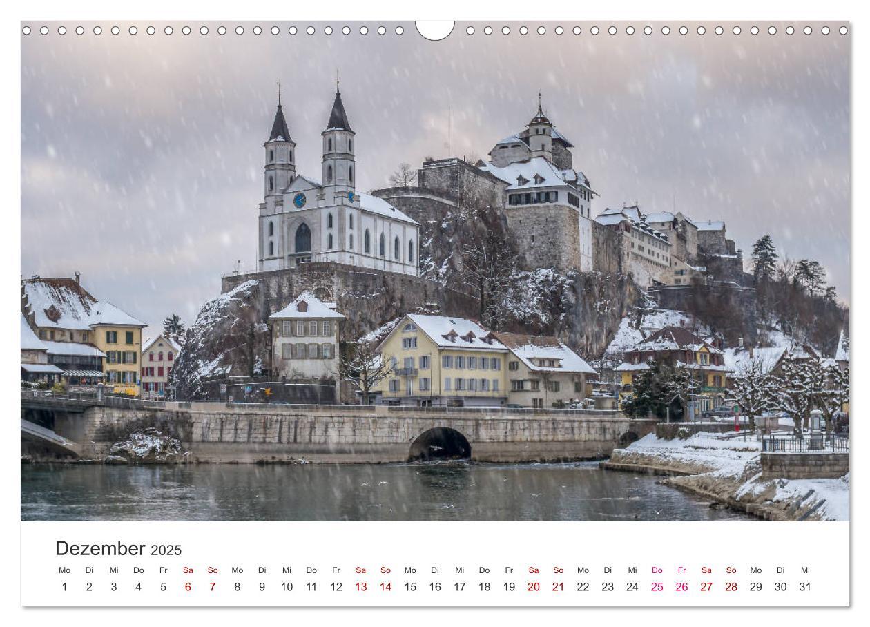 Bild: 9783435313266 | Schweiz - Die schönsten Städte (Wandkalender 2025 DIN A3 quer),...