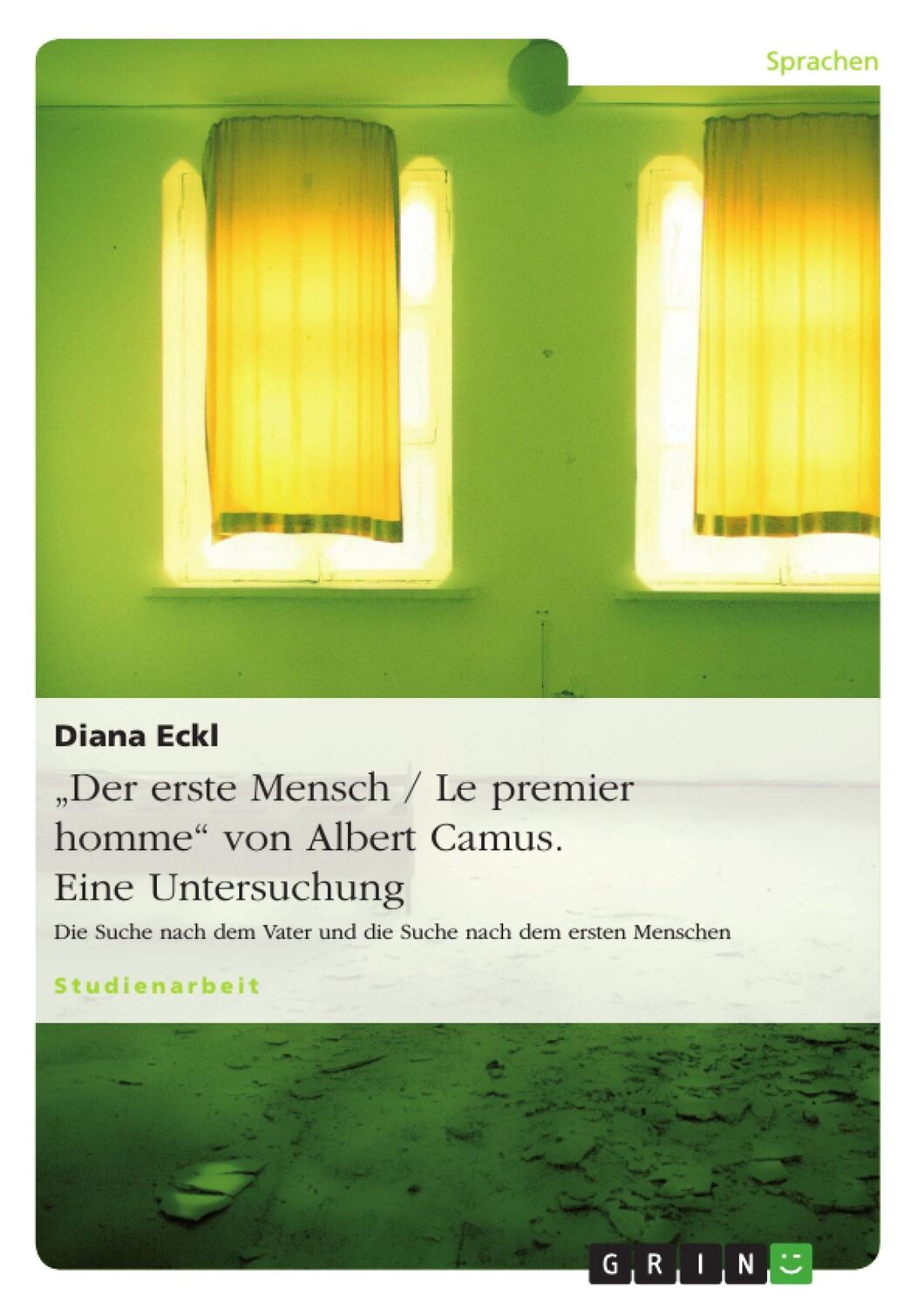 Cover: 9783640198320 | "Der erste Mensch / Le premier homme" von Albert Camus. Eine...