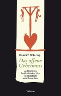 Cover: 9783892446170 | Das offene Geheimnis | Heinrich Detering | Taschenbuch | 432 S. | 2002