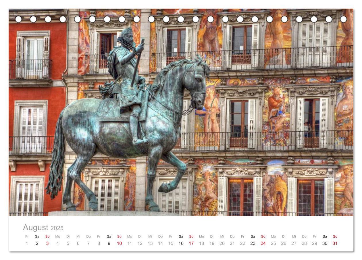 Bild: 9783435640829 | Madrid eine Stadt zum Verlieben (Tischkalender 2025 DIN A5 quer),...