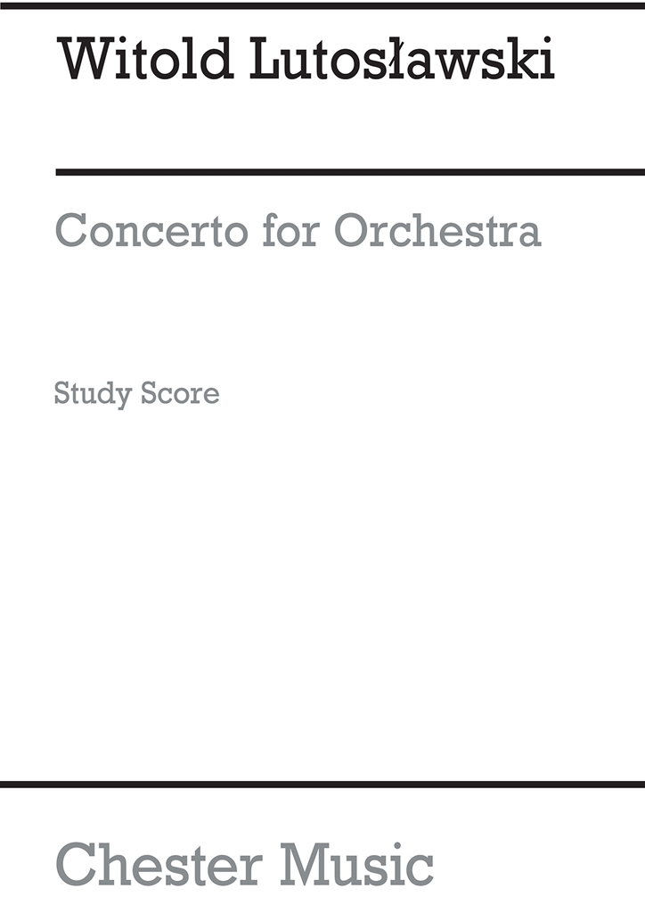 Cover: 9780711935792 | Concerto for Orchestra | Taschenbuch | Studienpartitur | Englisch