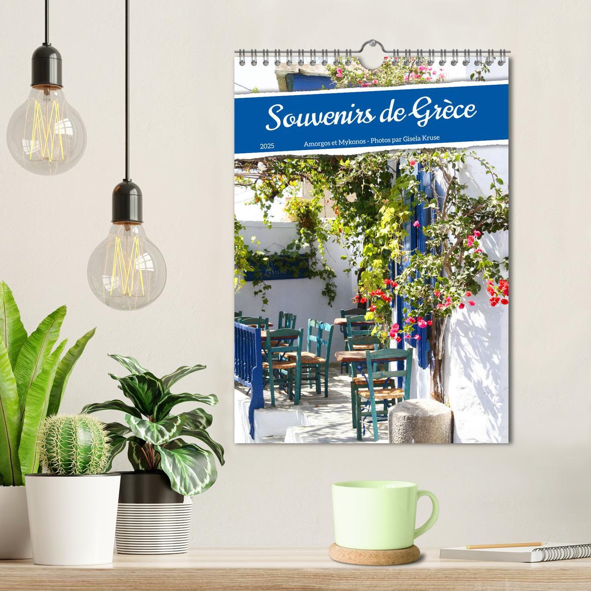 Bild: 9781325969227 | Souvenirs de Grèce (Calendrier mural 2025 DIN A4 horizontal),...