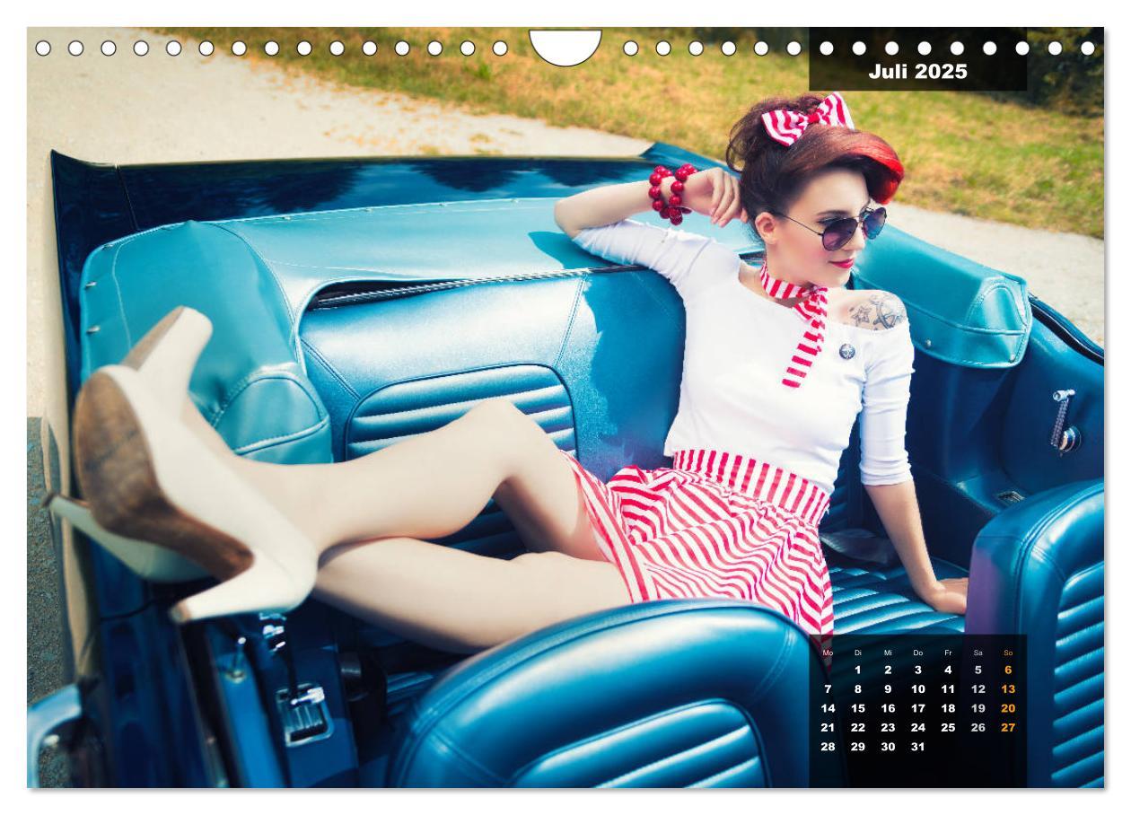 Bild: 9783435435722 | Rockabilly - Back to the 50s (Wandkalender 2025 DIN A4 quer),...