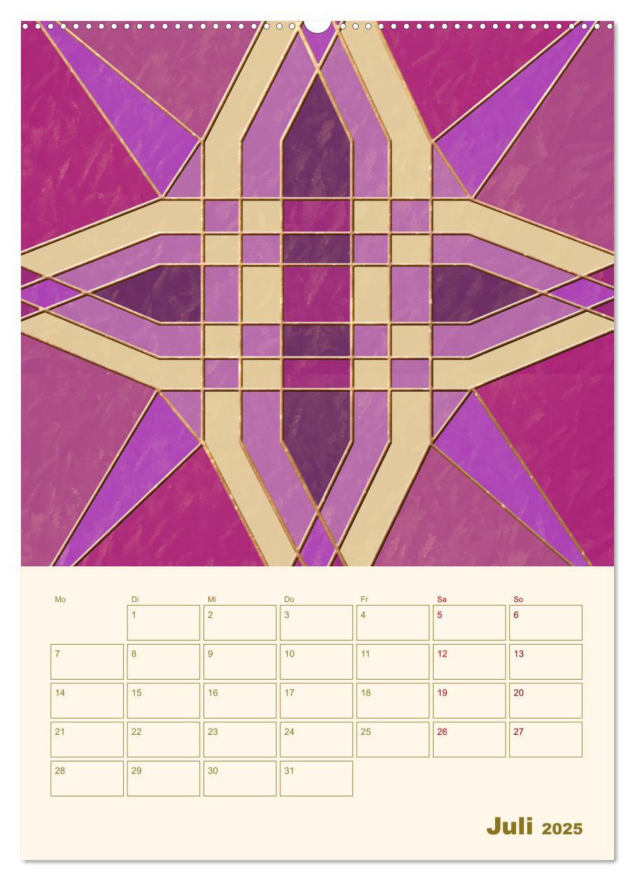 Bild: 9783435857449 | Art Deco Planer (hochwertiger Premium Wandkalender 2025 DIN A2...