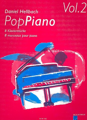 Cover: 9990051142334 | PopPiano 2 | 8 Klavierstücke, Noten | Acanthus Music