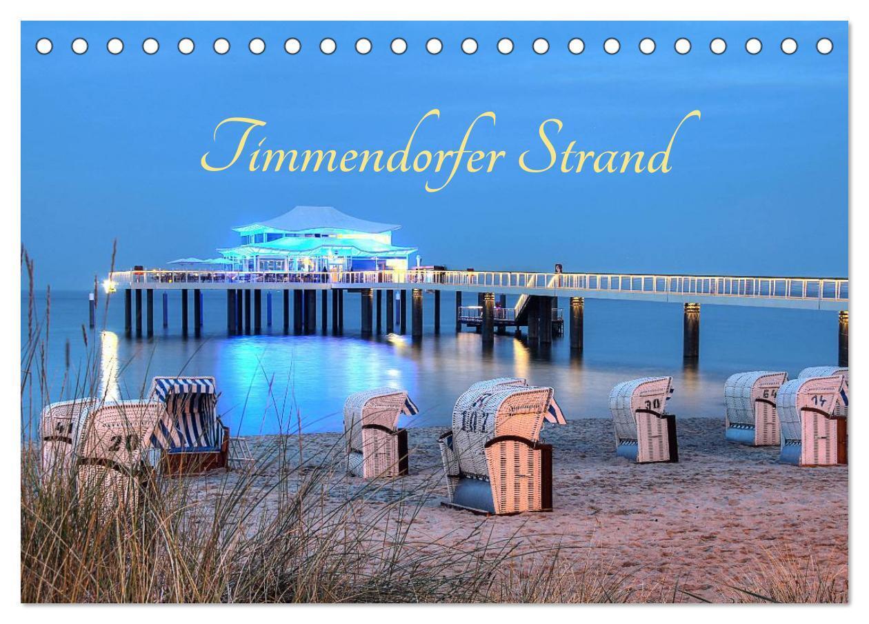 Cover: 9783675584037 | Timmendorfer Strand (Tischkalender 2024 DIN A5 quer), CALVENDO...
