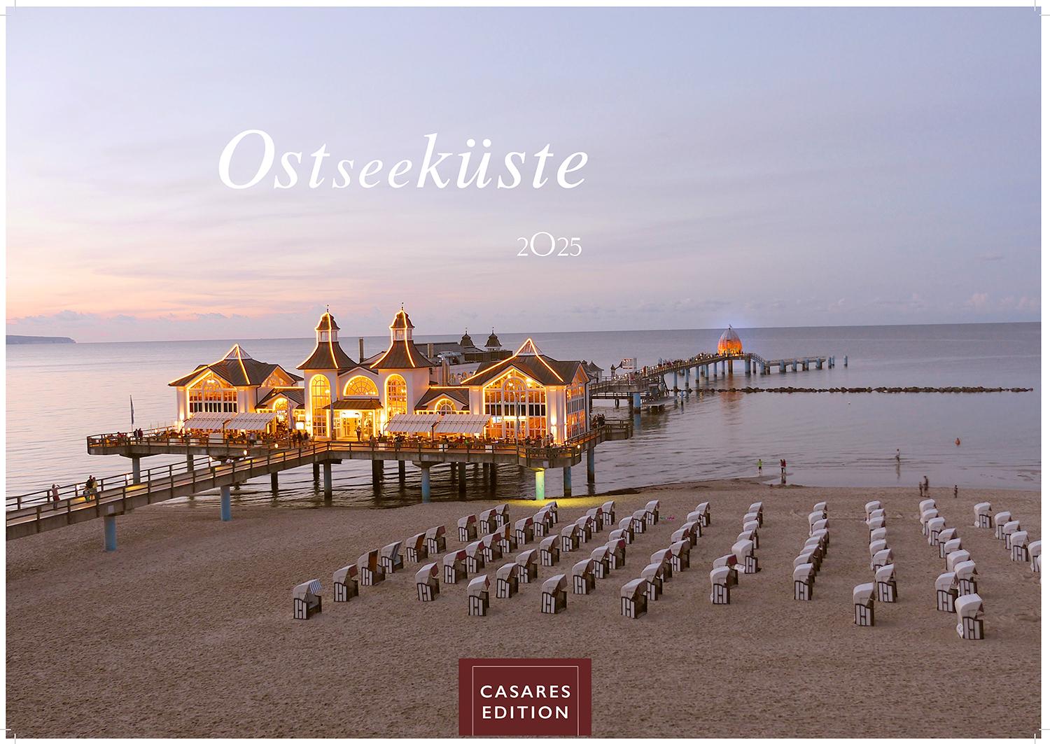 Cover: 9781835242896 | Ostseeküste 2025 S 24x35cm | Kalender | 14 S. | Deutsch | 2025