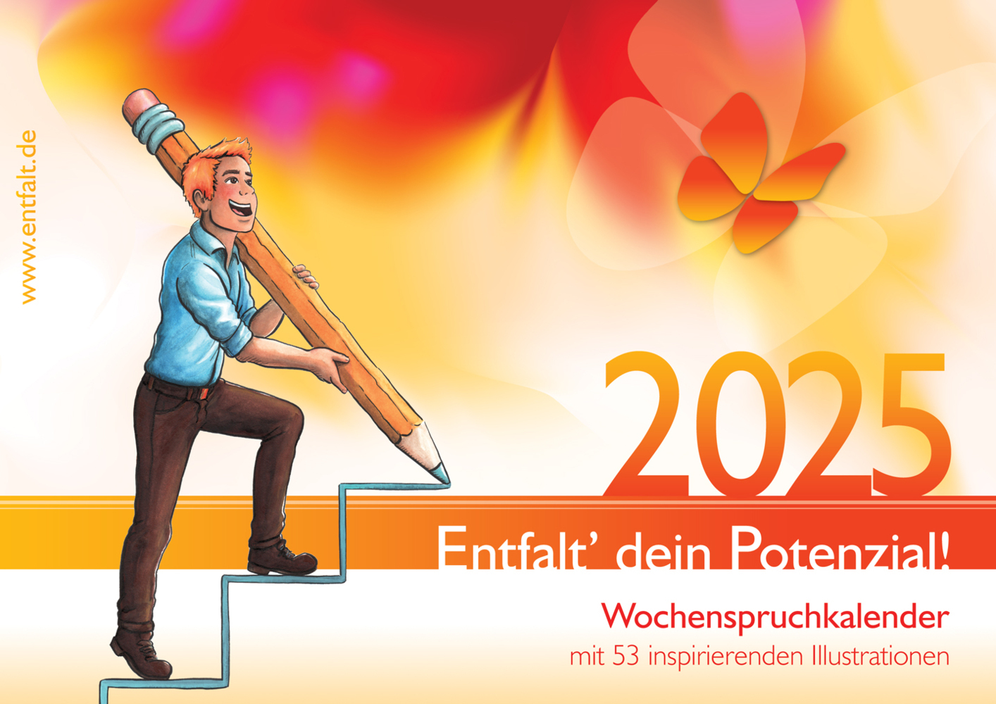 Cover: 9783941986213 | entfalt®-Kalender 2025: Entfalt' dein Potenzial! | Pilsl | Kalender