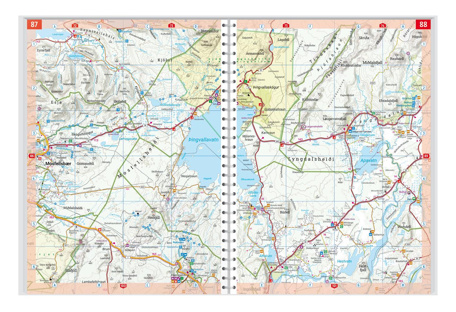 Bild: 9783707922301 | Island Reiseatlas, Autoatlas 1:150.000, Spiralbindung, freytag &amp;...