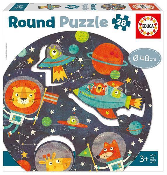 Cover: 8412668189089 | Weltraum - Rund-Puzzle (Puzzle) | Spiel | 2021 | Educa