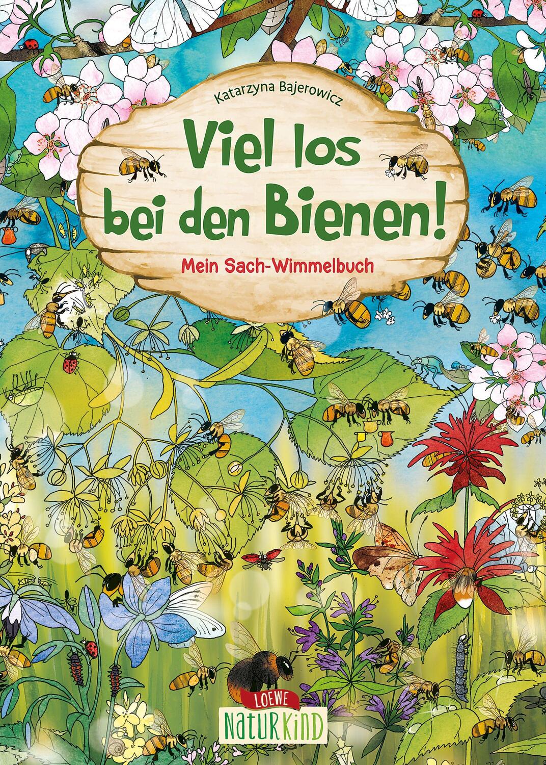 Cover: 9783743214514 | Viel los bei den Bienen! | Katarzyna Bajerowicz | Buch | Naturkind