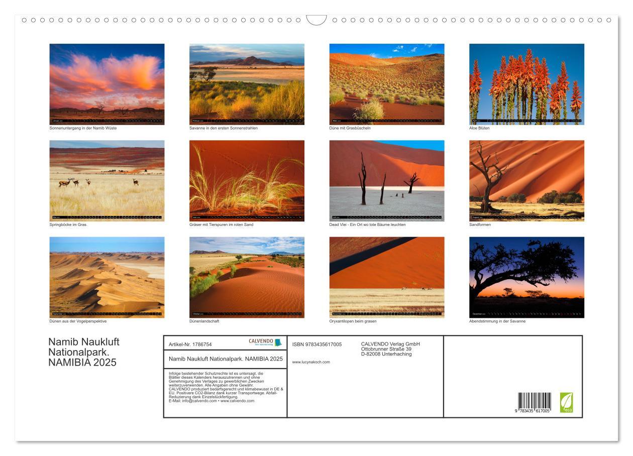 Bild: 9783435617005 | Namib Naukluft Nationalpark. NAMIBIA 2025 (Wandkalender 2025 DIN A2...