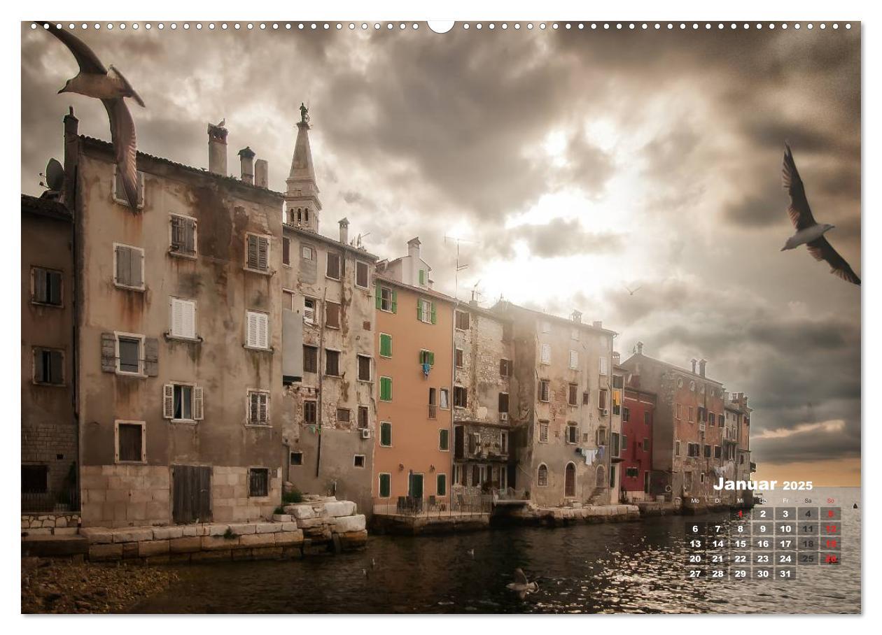 Bild: 9783435570232 | Wie ein Vogel in Rovinj! (Wandkalender 2025 DIN A2 quer), CALVENDO...