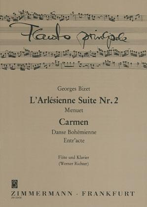 Cover: 9790010234304 | Three Pieces From Carmen And L'Arlesienne | Flauto principale