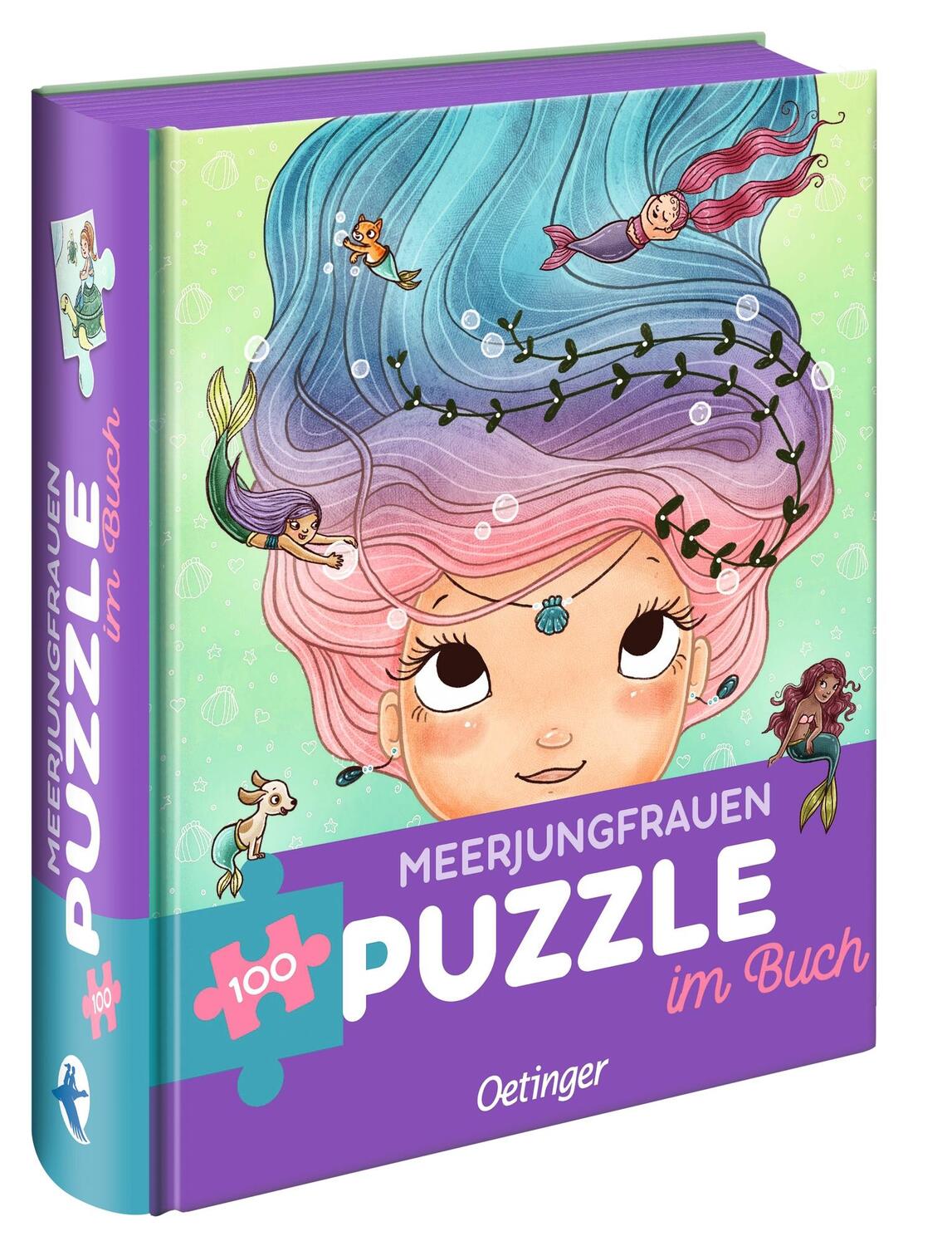Cover: 4260512186951 | Meerjungfrauen. Puzzle im Buch. 100 Teile | Ruby van der Bogen | Stück