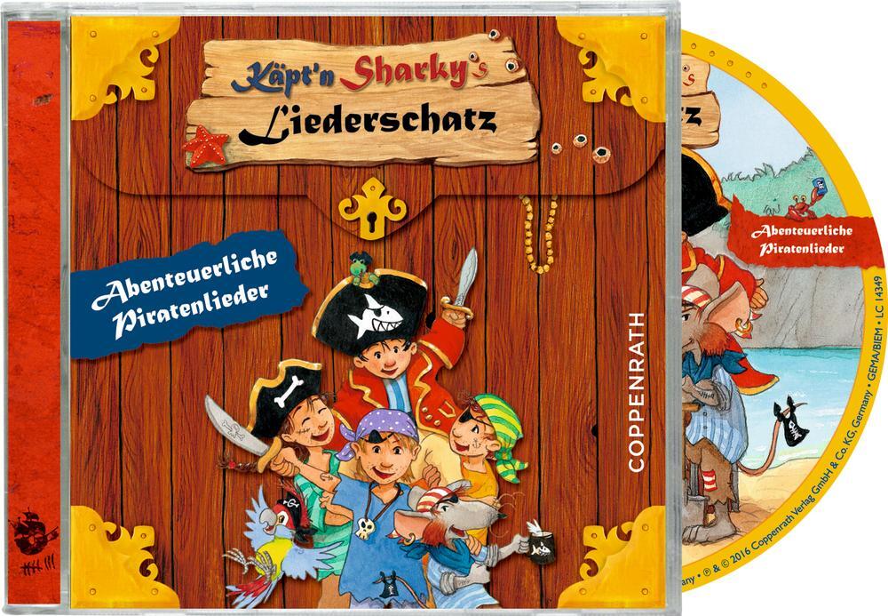 Cover: 4050003929224 | Käpt'n Sharkys Liederschatz | Abenteuerliche Piratenlieder | Audio-CD