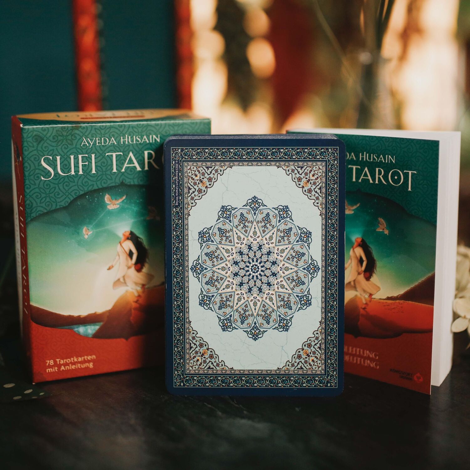 Bild: 9783868265835 | Sufi-Tarot - Der Weg des Herzens: 78 Tarotkarten mit Anleitung | Buch