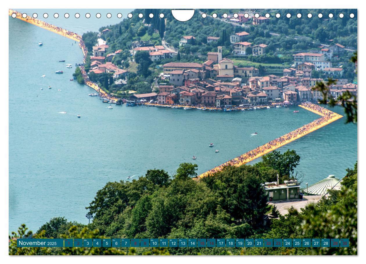 Bild: 9783435049264 | Iseo-See (Wandkalender 2025 DIN A4 quer), CALVENDO Monatskalender